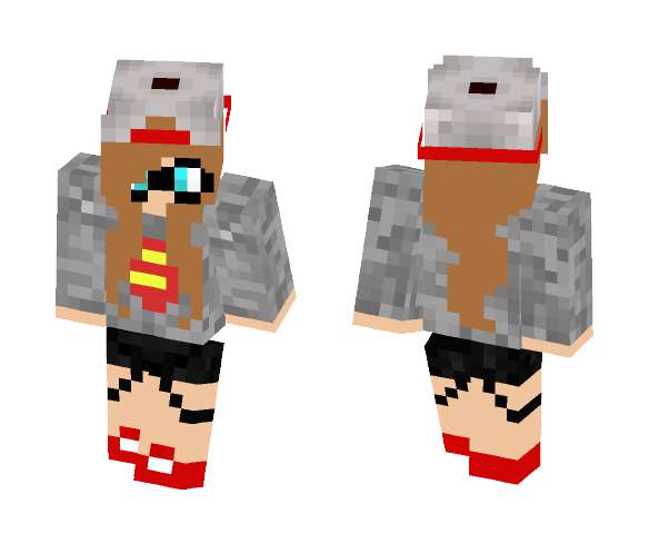 SuperHero Fan Girl:P - Female Minecraft Skins - image 1