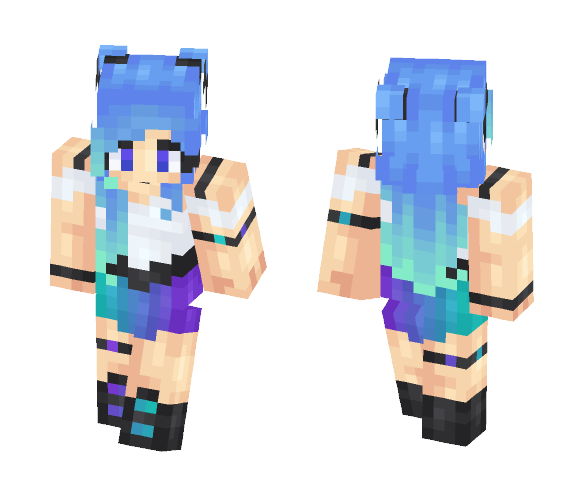 ♦ℜivanna16♦ Sea and Stars - Female Minecraft Skins - image 1