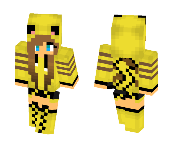 PIka Girl - Girl Minecraft Skins - image 1