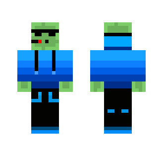 Blue Slime - Male Minecraft Skins - image 2