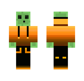 Orange Slime - Male Minecraft Skins - image 2