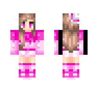 Pink girl :D - Girl Minecraft Skins - image 2