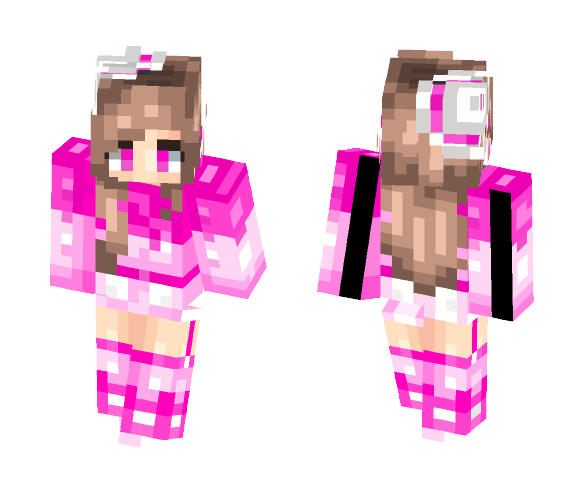Pink girl :D - Girl Minecraft Skins - image 1