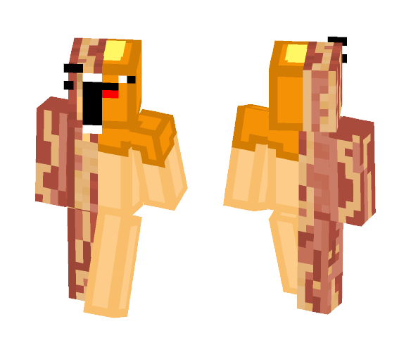 Bacon Man • Pancake Pal - Male Minecraft Skins - image 1