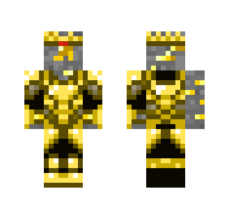 Golden Ore man with Golden Armor - Male Minecraft Skins - image 2