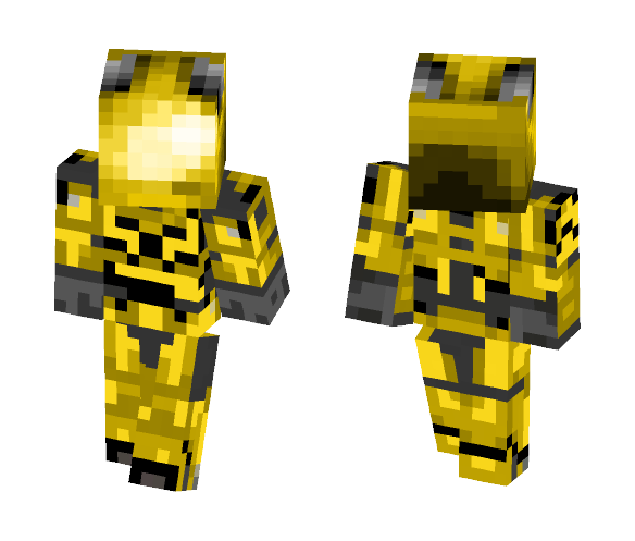 Gold Spartan Suit - Male Minecraft Skins - image 1