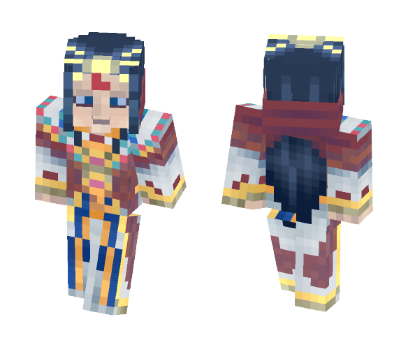 Amaterasu [1.9 skin] - Female Minecraft Skins - image 1