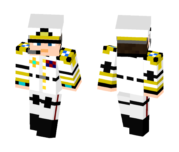 Admiral - Male Minecraft Skins - image 1