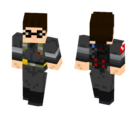 Egon Spengler from Ghostbusters 2 - Male Minecraft Skins - image 1