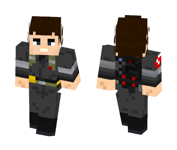 Peter Venkman from Ghostbusters 2 - Male Minecraft Skins - image 1