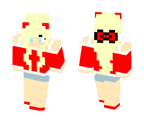 Red Girl Skin - Girl Minecraft Skins - image 1