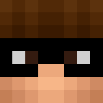 Boy With Glasses & Red Hoodie - Boy Minecraft Skins - image 3