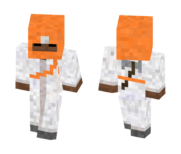 Nepu - Orange - Male Minecraft Skins - image 1