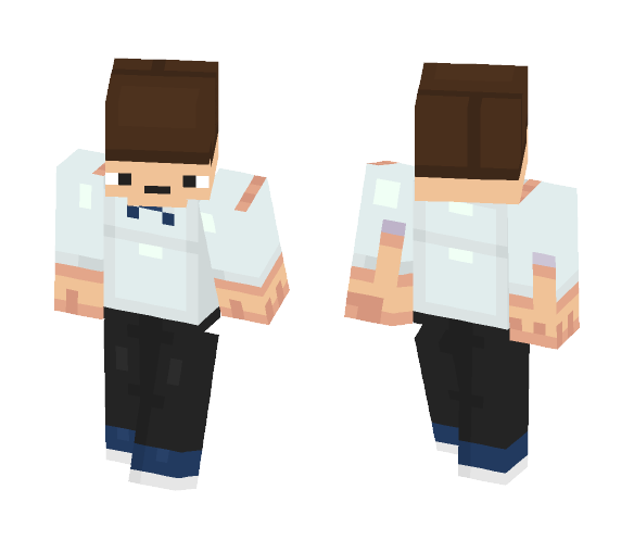 Guy With A Bow Tie. - Male Minecraft Skins - image 1