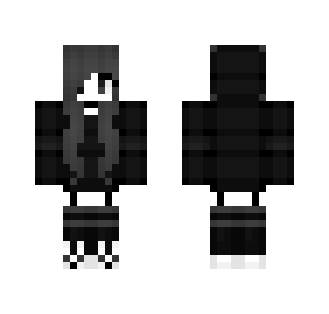~Dark Goth - Girl Skin~ ●ɷ● - Girl Minecraft Skins - image 2