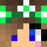 Green Flower Girl - Girl Minecraft Skins - image 3