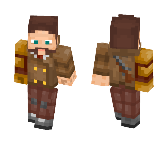 Skin for KSNVA [Captain Caper] - Male Minecraft Skins - image 1