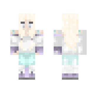 blue & purple ♡ - Female Minecraft Skins - image 2