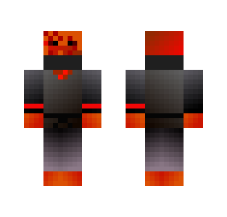 Volcano Samurai - Male Minecraft Skins - image 2