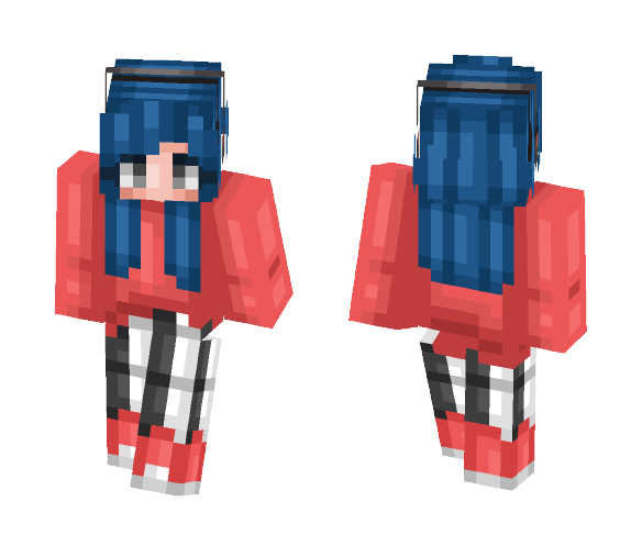 Stripey Pants - Female Minecraft Skins - image 1