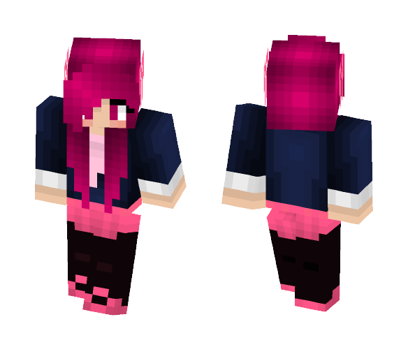 Pinkfusi0n request school skin - Female Minecraft Skins - image 1