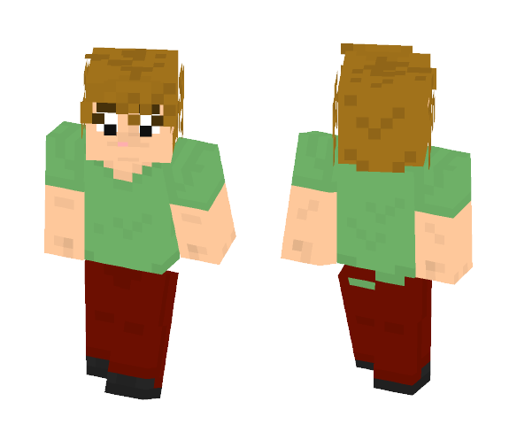 Shaggy from Scooby-Doo (1969) - Male Minecraft Skins - image 1