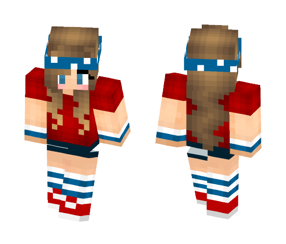 Usa girl - Girl Minecraft Skins - image 1