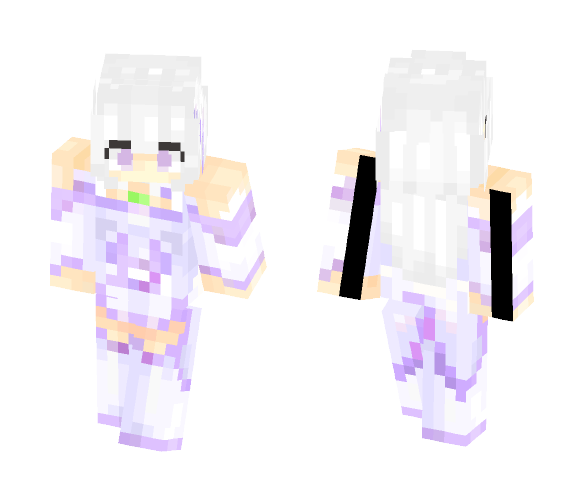 emilia (re:zero) - Female Minecraft Skins - image 1
