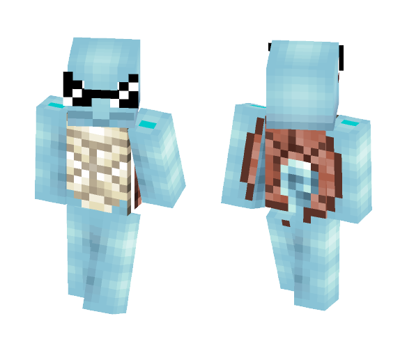 MLG Squirtle - Male Minecraft Skins - image 1