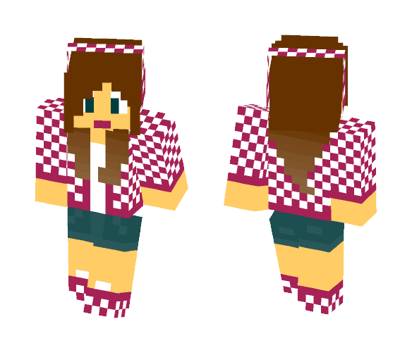 Pink DJ - Female Minecraft Skins - image 1