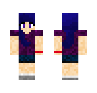 lol i tried to make a girl skin - Girl Minecraft Skins - image 2