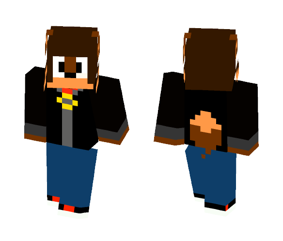 Aza the Wolf - Male Minecraft Skins - image 1