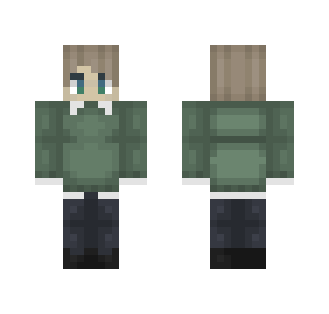 Green sweater - Male Minecraft Skins - image 2