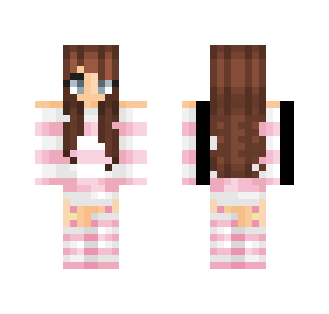 Pink and White - Female Minecraft Skins - image 2