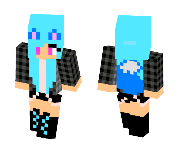 Fox Gal - Female Minecraft Skins - image 1