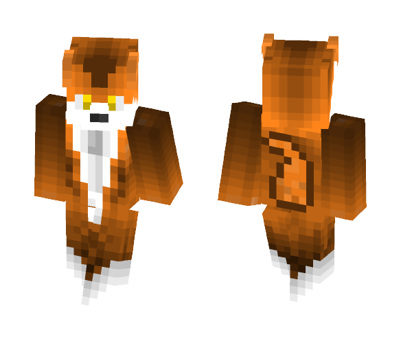 Fire Husky 2 - Male Minecraft Skins - image 1