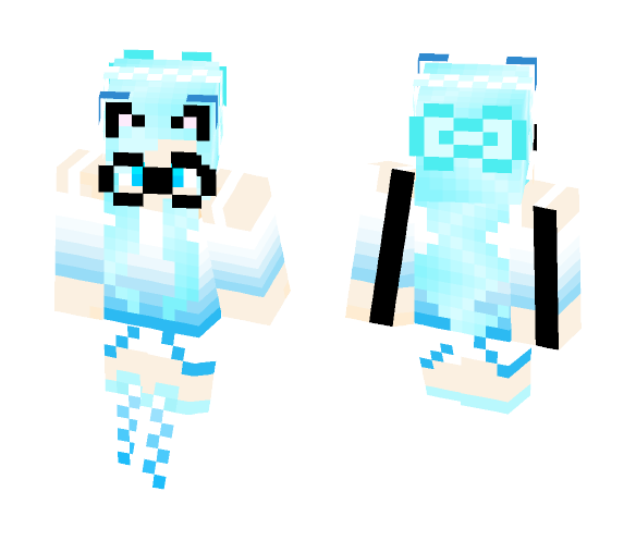 Frostcat with glasses - Female Minecraft Skins - image 1