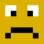 Sad emoticon - Interchangeable Minecraft Skins - image 3