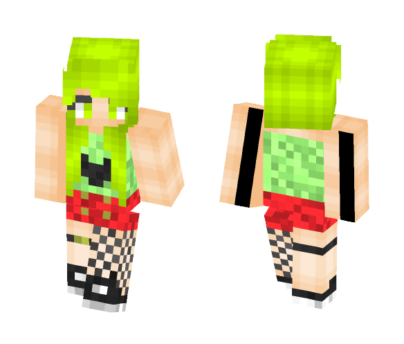 Neon Girl~ - Female Minecraft Skins - image 1