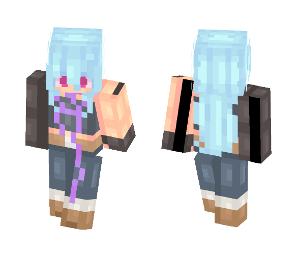 Ah look up, at all the puppeteers.~ - Female Minecraft Skins - image 1