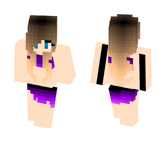 first skin for summer - Female Minecraft Skins - image 1