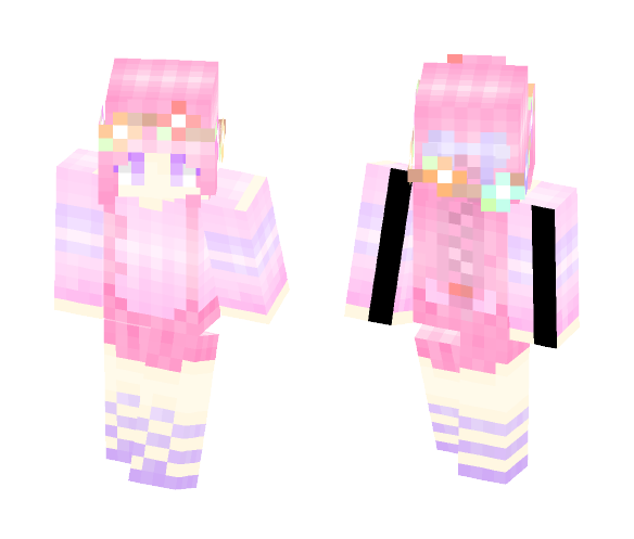 ❀ Pastel Flower Girl ❀ - Girl Minecraft Skins - image 1
