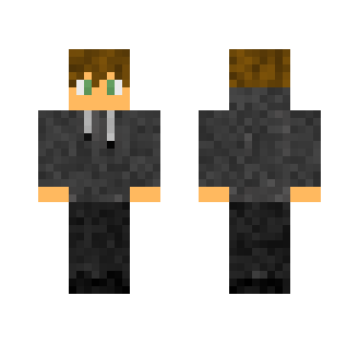 Guy in a Gray Hoodie [1.8] - Male Minecraft Skins - image 2