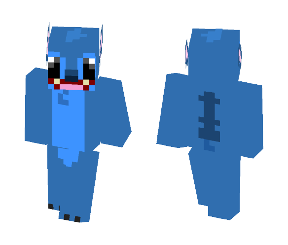 Stitch! (1st Skin!) - Male Minecraft Skins - image 1
