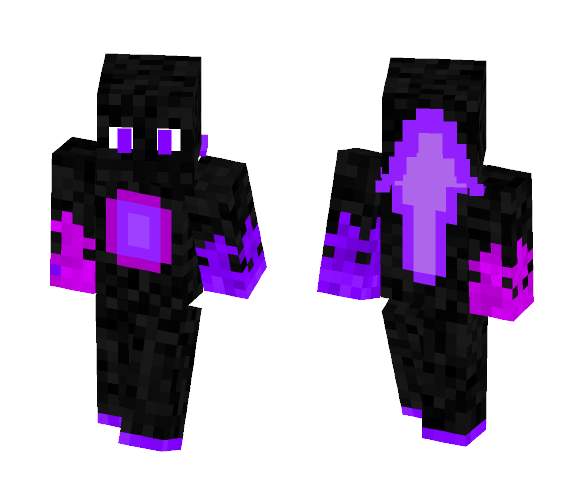 Purple fire dragon - Other Minecraft Skins - image 1