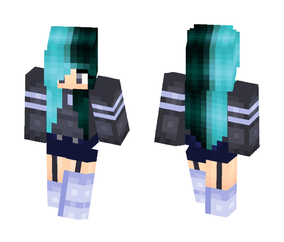 cute teen girl - Cute Girls Minecraft Skins - image 1