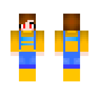 Undertale AU Outertale - Chara - Interchangeable Minecraft Skins - image 2