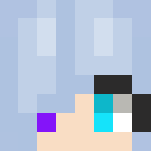 Blue ombre girl - Girl Minecraft Skins - image 3