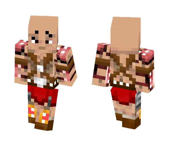 Shao Kahn | Unmasked - Male Minecraft Skins - image 1