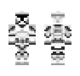Blank Clone Trooper - Male Minecraft Skins - image 2